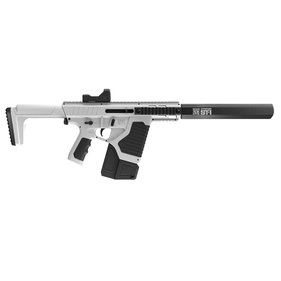 CROS FULL AUTO ST1 W/ RED DOT WHT/BLK AIR RIFL - Sale